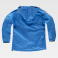 Chaqueta softshell con capucha combinada mujer S9494. Color azul celeste/negro.