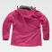 Chaqueta softshell con capucha combinada mujer S9494. Color rosa rosa/gris claro.