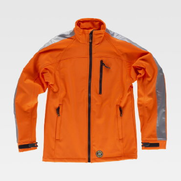 Chaqueta softshell alta visibilidad unisex S9530