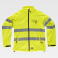 Chaqueta softshell alta visibilidad unisex S9535. Color amarillo a. V..