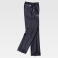 Pantalón de trabajo multibolsillos elástico unisex S9850. Color negro.