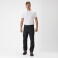 Pantalón de trabajo multibolsillos elástico unisex S9850. Color negro.