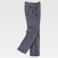 Pantalón de trabajo multibolsillos elástico unisex S9850. Color gris oscuro.
