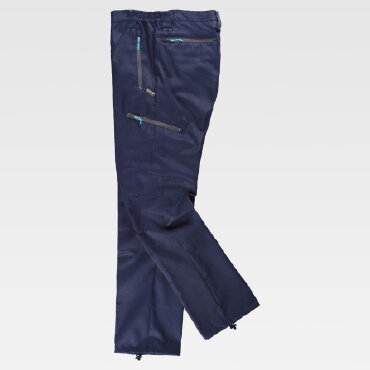 Pantal&oacute;n de trabajo multibolsillos unisex S9885