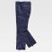 Pantal&oacute;n de trabajo multibolsillos unisex S9885. Color azul marino.