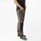 Pantalón de trabajo multibolsillos unisex WF1052. Color gris oscuro/negro.