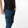 Pantalón de trabajo unisex WF2650. Color azul azafata/negro.