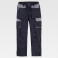 Pantalón de trabajo unisex WF2650. Color negro/gris.