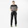 Pantalón de trabajo unisex WF2650. Color negro/gris.