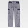 Pantalón de trabajo unisex WF2650. Color gris/azul marino.