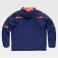 Chaqueta softshell con capucha acolchada unisex WF2758. Color azul marino/azul marino oscuro/rojo a. V..
