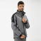 Chaqueta softshell combinada unisex WF2840. Color gris/negro.