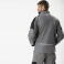 Chaqueta softshell combinada unisex WF2840. Color gris/negro.