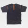 Camiseta reflectante unisex WF3016. Color gris oscuro/naranja fluor.