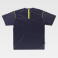 Camiseta reflectante unisex WF3016. Color azul marino/amarillo fluor.