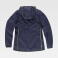 Chaqueta softshell con capucha mujer WF3025. Color azul marino/amarillo fluor.