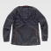Chaqueta softshell con capucha mujer WF3025. Color gris oscuro/naranja fluor.