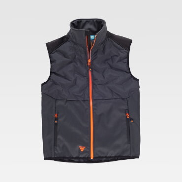 Chaleco de trabajo acolchado combinado unisex WF3026