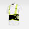 Cinturón lumbar WFA305. Color negro/amarillo a. V..