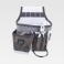 Bolsa porta herramientas multibolsillos WFA555. Color blanco/gris.