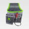 Bolsa porta herramientas multibolsillos WFA555. Color gris oscuro/verde flúor.