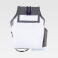 Bolsa porta herramientas multibolsillos WFA555. Color blanco/gris.
