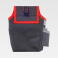 Bolsa porta herramientas multibolsillos WFA556. Color negro/rojo.