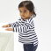 Camiseta de manga larga orgánica bebe Breton BZ52. .