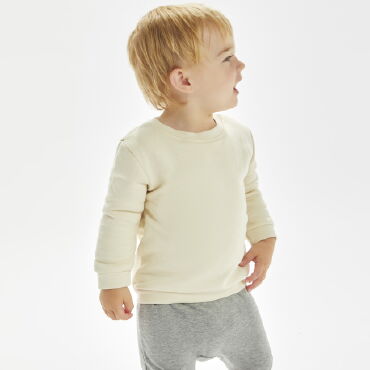 Sudadera sostenible bebe BZ64 Essential