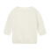 Sudadera sostenible bebe BZ64 Essential. Color natural.
