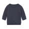 Sudadera sostenible bebe BZ64 Essential. Color navy.