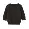 Sudadera sostenible bebe BZ64 Essential. Color black.