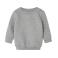 Sudadera sostenible bebe BZ64 Essential. Color heather grey melange.