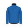 Chaqueta softshell reciclada hombre Classic Softshell Jacket. Color azul real.