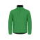 Chaqueta softshell reciclada hombre Classic Softshell Jacket. Color verde manzana.