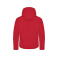 Chaqueta softshell con capucha reciclada hombre Classic Softshell Hoody. Color rojo.