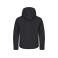 Chaqueta softshell con capucha reciclada hombre Classic Softshell Hoody. Color negro.
