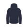 Chaqueta softshell con capucha reciclada hombre Classic Softshell Hoody. Color azul oscuro.