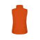 Chaleco softshell reciclado mujer Classic Softshell Vest Ladies. Color naranja rojizo.