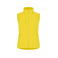 Chaleco softshell reciclado mujer Classic Softshell Vest Ladies. Color amarillo limón.