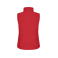 Chaleco softshell reciclado mujer Classic Softshell Vest Ladies. Color rojo.