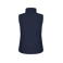 Chaleco softshell reciclado mujer Classic Softshell Vest Ladies. Color azul oscuro.