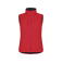 Chaleco softshell reciclado mujer Classic Softshell Vest Ladies. Color rojo.