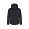 Chaqueta softshell con capucha reciclada mujer Classic Softshell Hoody Ladies. Color negro.