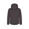 Chaqueta softshell con capucha reciclada mujer Classic Softshell Hoody Ladies. Color gris oscuro.