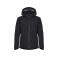 Chaqueta de invierno con capucha reciclada mujer Classic Shell Jacket Ladies. Color negro.