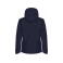 Chaqueta de invierno con capucha reciclada mujer Classic Shell Jacket Ladies. Color azul oscuro.