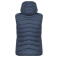 Chaleco acolchado reciclado mujer Idaho Vest Ladies. Color fog blue.