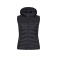 Chaleco acolchado reciclado mujer Idaho Vest Ladies. Color negro.