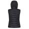 Chaleco acolchado reciclado mujer Idaho Vest Ladies. Color negro.